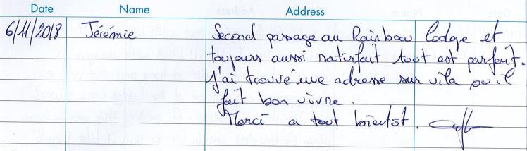 2018.11.06 - Jeremie, New Caledonia